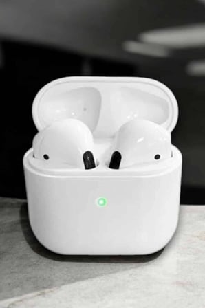 Beyaz Yeni Nesil Pro Bluetooth Kulaklık Yüksek Ses Kaliteli ANC Özelliği
