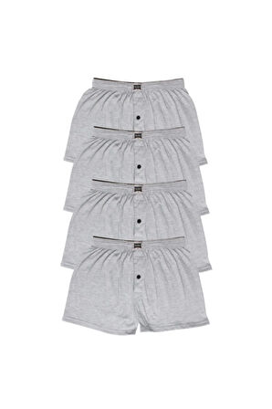 Erkek Penye Boxer Siyah - 4 Adet