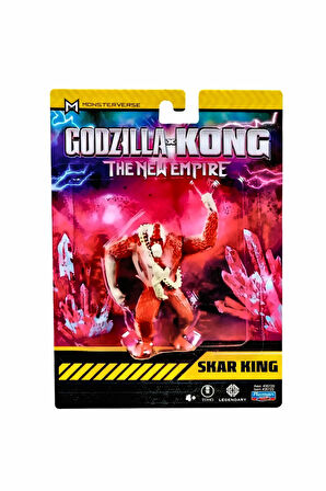 Godzilla Ve Kong Mini Figür 8cm - Skar King Kız Çocuk Eğitici Oyuncak Erkek Çocuk Oyuncaklar