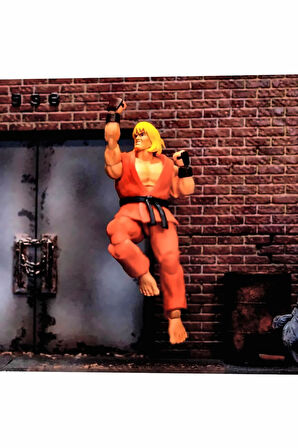 Street Fighter 2 Ken Figür 15cm. Kız Çocuk Eğitici Oyuncak Erkek Çocuk Oyuncaklar
