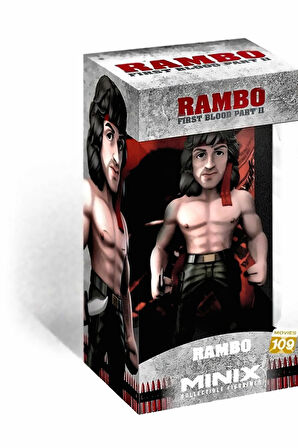 NXA1000 Minix Rambo Koleksiyon FigürüLisanslı Rambo Kız Çocuk Eğitici Oyuncak Erkek Çocuk Oyuncaklar