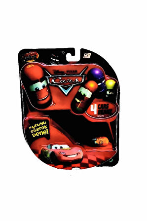 Mighty BeanzCars 4lü Kız Çocuk Eğitici Oyuncak Erkek Çocuk Oyuncaklar