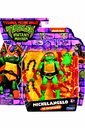 Tmnt Ninja Turtles Aksiyon Figürleri Michelangelo Kız Çocuk Eğitici Oyuncak Erkek Çocuk Oyuncaklar