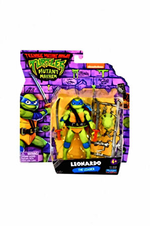 TMNT Aksiyon Figürler TU805100 - Leonardo Kız Çocuk Eğitici Oyuncak Erkek Çocuk Oyuncaklar