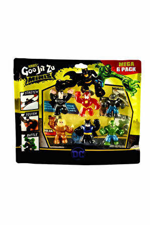 Goojitzu Dc Mini 6lı Paket Fabbatoys Kız Çocuk Eğitici Oyuncak Erkek Çocuk Oyuncaklar