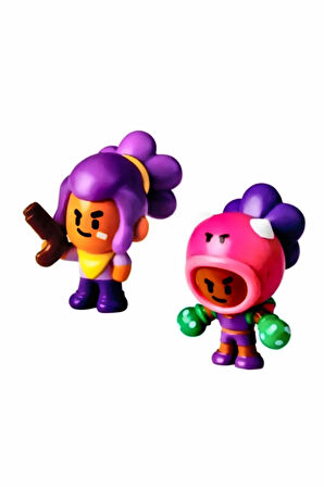 Brawl Stars 2'li Koleksiyon Figür Kız Çocuk Eğitici Oyuncak Erkek Çocuk Oyuncaklar