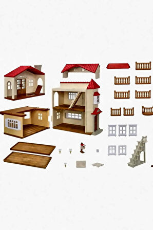 ilies Işıklı Şehir Evi Gizli Oyun Odalı - Işıklı Ev Kız Çocuk Eğitici Oyuncak Erkek Çocuk Oyuncaklar
