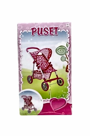 Tenteli 4 Metal Tekerlekli Puset
