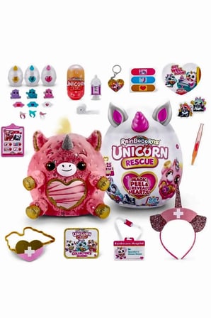 Rainbocorn Unicorn Dev Sürpriz Rar18000 - Beyaz Kız Çocuk Eğitici Oyuncak Erkek Çocuk Oyuncaklar