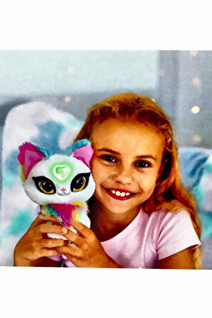 e Sounds Luna Türkçe Fısıldayan Kedi 100 Farklı Ses Kız Çocuk Eğitici Oyuncak Erkek Çocuk Oyuncaklar