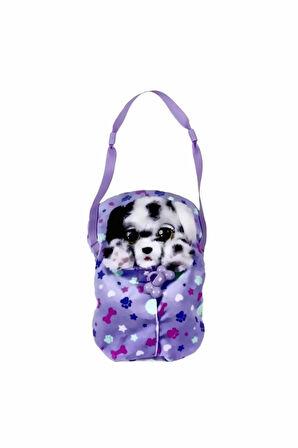 AW00000 Baby Paws Sesli Yavru 20cm Peluş Dalmaçyalı Kız Çocuk Eğitici Oyuncak Erkek Çocuk Oyuncaklar