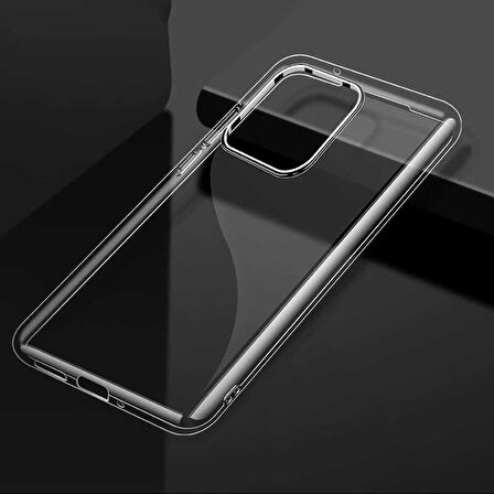 Huawei P40 Kılıf Şeffaf İnce Esnek Silikon Kılıf Zipax-Süper