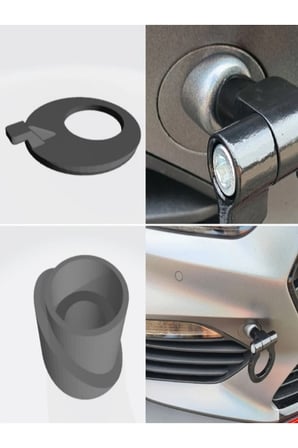 Hyundai i30 çeki demiri kapağı
