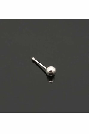 , 925 Ayar Gümüş  2 mm Tek Top Hızma