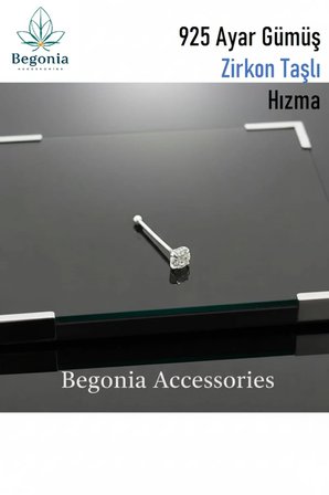 Hızma 925 Ayar Gümüş Zirkon Taş Figürlü 1 Adet