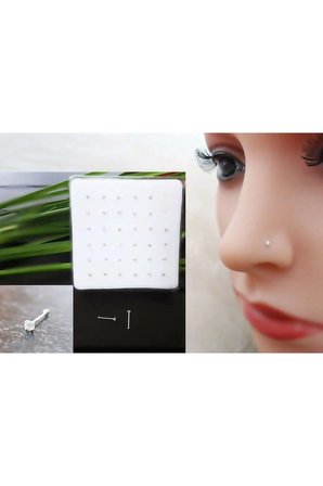 925 Ayar Gümüş 2 Mm Zirkon Tek Taş Hızma