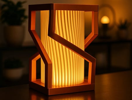 Abajur Modern (USB Girişli)