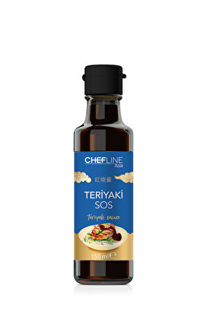 Chefline Asia Sos Paketi Glutensiz Soya+İstiridyeSos+SoyaSosu+TeriyakiSos (4x150ml)