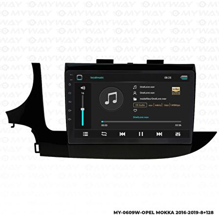 Araç Multimedya Opel Mokka Android 12 Carplay 4Gb Ram + 64Gb Hdd Navigasyon Ekran MYW