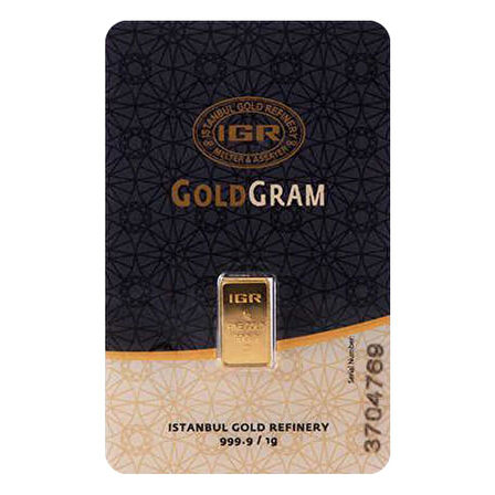 RimaGold 1 gr 24 Ayar 999.9 Milyem İAR Gram Altın