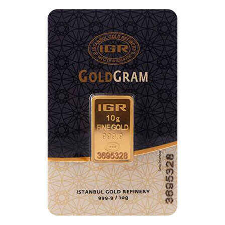 RimaGold 10 gr 24 Ayar 999.9 Milyem İAR Gram Altın
