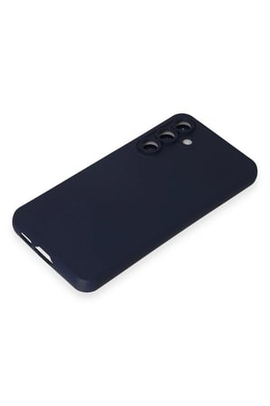 CP120 Samsung Galaxy S24 Kılıf Nano içi Kadife Silikon - Lacivert