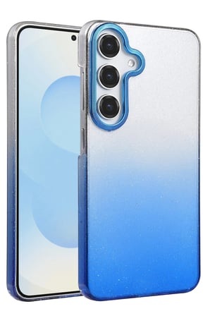 Samsung Uyumlu Galaxy A15 4G Glossy Kapak - Mavi-(5796)
