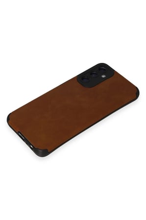 Samsung Galaxy A05S Kılıf Loop Deri Silikon - Kahverengi-(5796)
