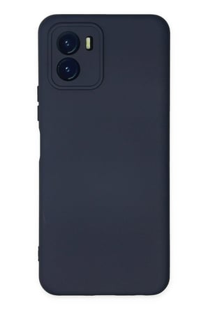 CPT83 Vivo Y15S Kılıf Nano içi Kadife Silikon - Lacivert