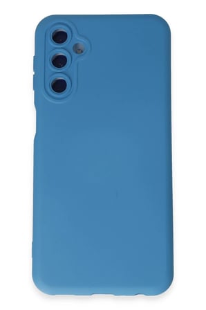 Samsung Galaxy M14 5G Kılıf Nano içi Kadife Silikon - Mavi-(5796)