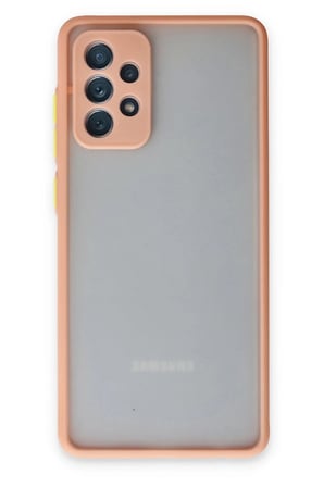 CPT83 Samsung Galaxy A52 Kılıf Montreal Silikon Kapak - Pembe