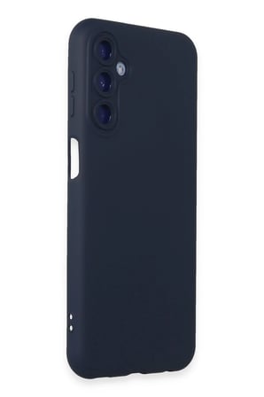 Samsung Galaxy M14 5G Kılıf Nano içi Kadife Silikon - Lacivert-(5796)
