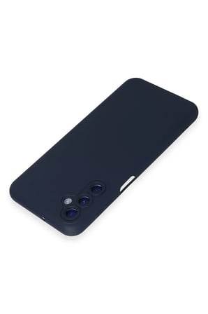 Samsung Galaxy M14 5G Kılıf Nano içi Kadife Silikon - Lacivert-(5796)