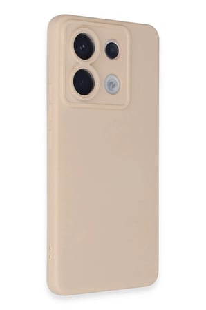 CP120 Xiaomi Redmi Note 13 Pro 5G Kılıf Nano içi Kadife Silikon - Pudra