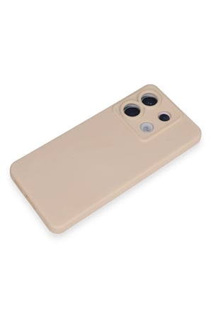 CP120 Xiaomi Redmi Note 13 Pro 5G Kılıf Nano içi Kadife Silikon - Pudra