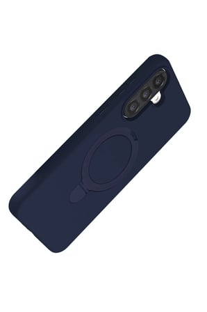 CPT83 Samsung Galaxy A17 5G Regal Magsafe Standlı Kapak - Lacivert