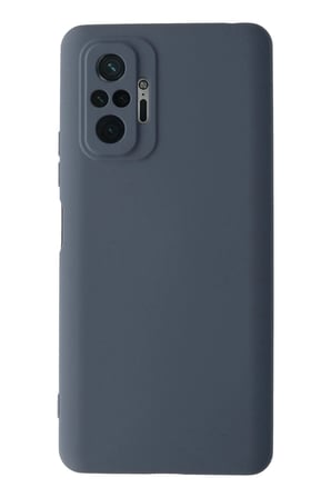 Xiaomi Redmi Note 10 Pro Kılıf Nano içi Kadife Silikon - Gri-(5796)