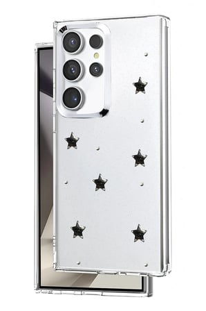 Samsung Galaxy S23 Ultra Fiyonk Desenli Kapak - Desen 8-(5796)