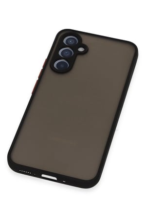 Samsung Galaxy A54 5G Kılıf Montreal Silikon Kapak - Siyah-(5796)