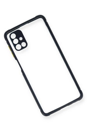 CPT83 Samsung Galaxy M51 Kılıf Miami Şeffaf Silikon - Lacivert