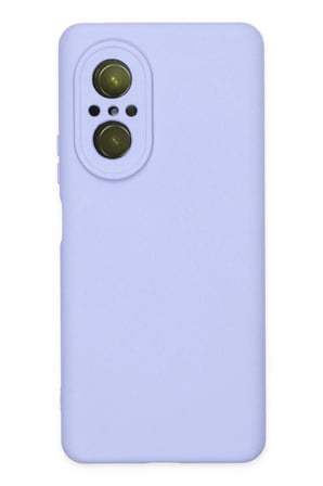 Huawei Nova 9 SE Kılıf Nano içi Kadife Silikon - Lila
