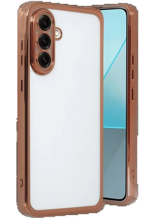 CPT83 Samsung Galaxy A17 5G Lensli Silikon - Çöl Titanyum
