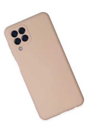 CPT83 Samsung Galaxy M33 Kılıf Nano içi Kadife Silikon - Pudra