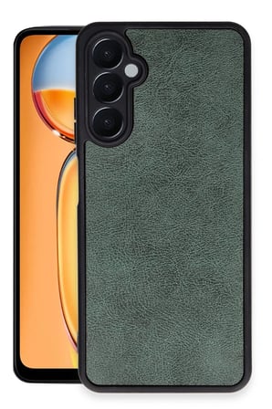 CPT83 Samsung Galaxy A56 Kılıf Aras Deri Kapak - Koyu Yeşil