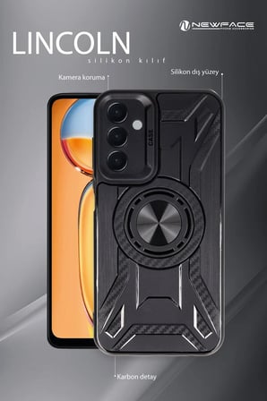 CPT83 Samsung Galaxy M15 Kılıf Lincoln Silikon - Siyah