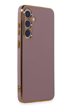Samsung Galaxy S24 Kılıf Volet Silikon - Mor-(5796)