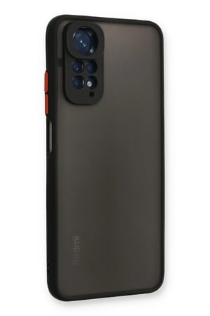 CPT83 Xiaomi Redmi Note 11 Kılıf Montreal Silikon Kapak - Siyah