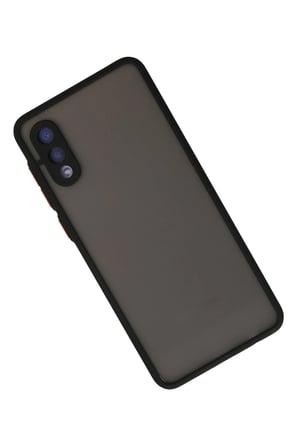 Samsung Uyumlu Galaxy A02 Kılıf Montreal Silikon Kapak - Siyah-(5796)