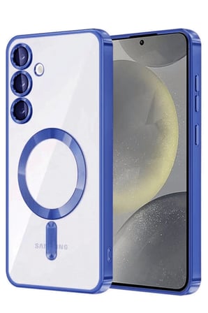 Samsung Galaxy A15 4G Kross Magneticsafe Kapak - Lacivert-(5796)