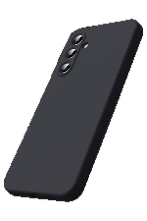 Samsung Uyumlu Galaxy A17 5G Nano içi Kadife Silikon - Siyah-(5796)